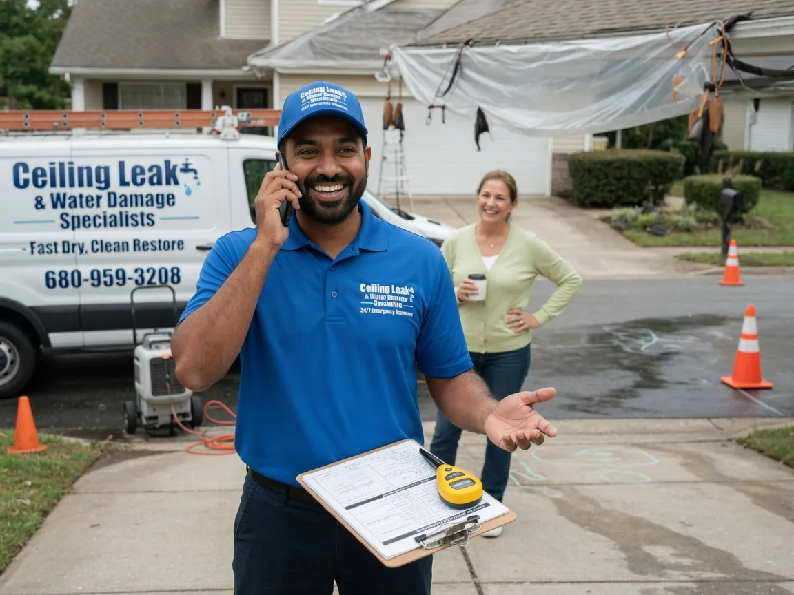 Ceiling Leak Cleanup Cleveland, NM FAQs